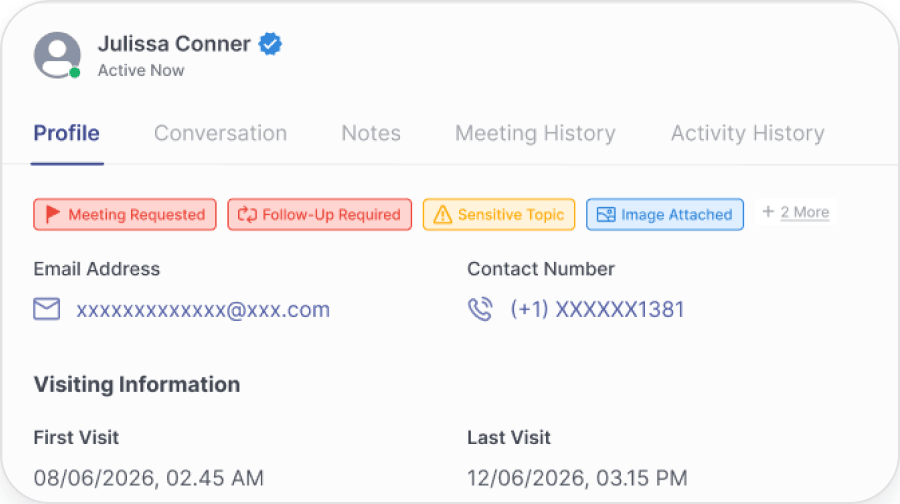 Live enrollment funnel showing conversion rates from inquiry through to enrollment
